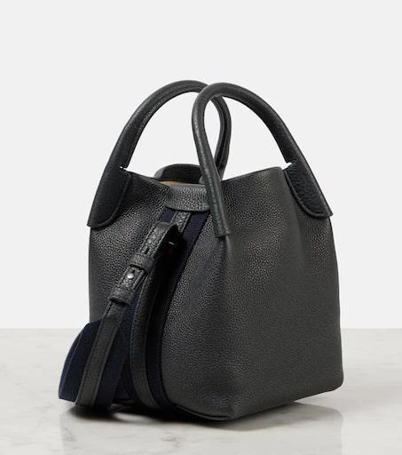 Loro Piana Bale Micro leather shoulder bag 4