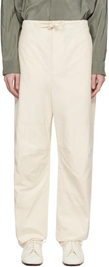 Lemaire Off-White Maxi Trousers 1