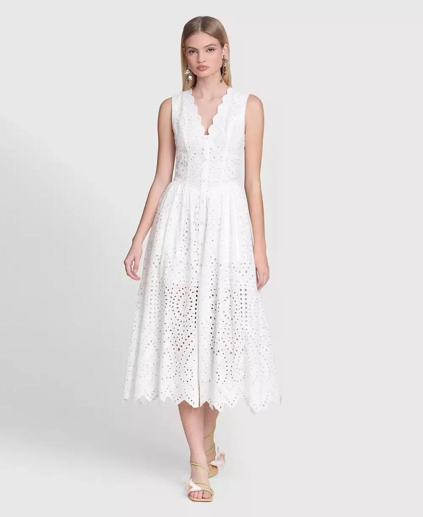 Shop Women's Cotton Sleeveless Eyelet Maxi Dress on Sale at BeyondStyle   Get 40% Off Women's Cotton Sleeveless Eyelet Maxi Dress with Limited-Time  Flash Deals, Exclusive Discounts, and Special Offers. Enjoy Unbeatable