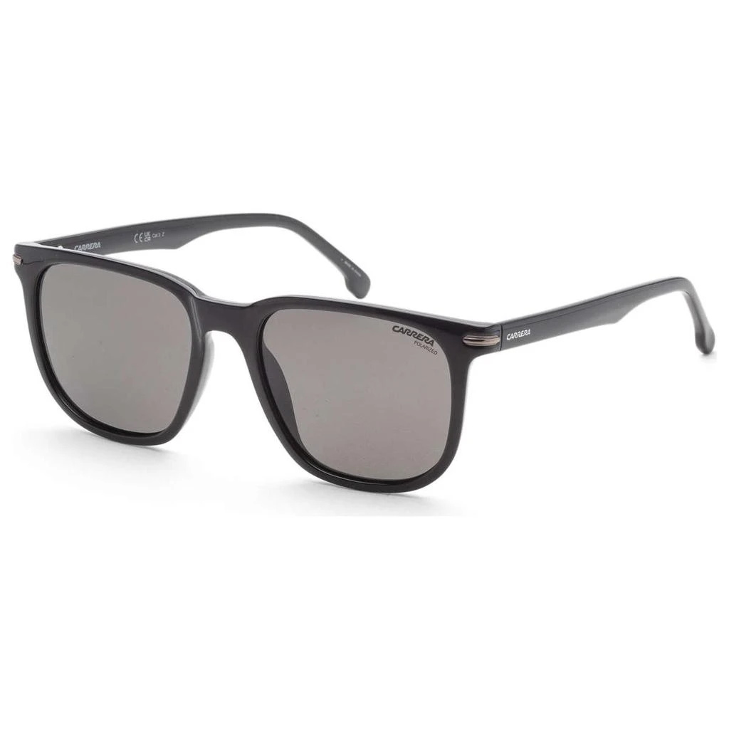 Carrera Carrera Unisex Black Rectangular Polarized Sunglasses 1