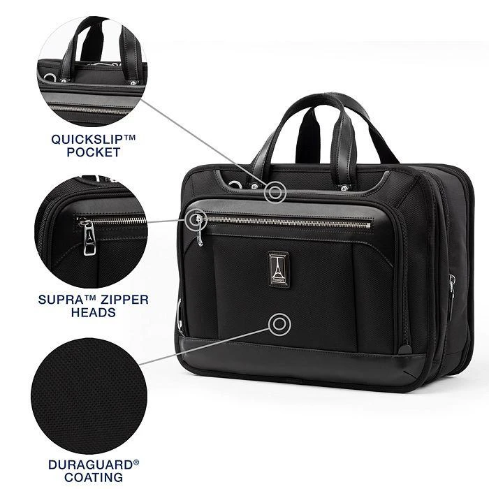 Travelpro Platinum Elite Expandable Business Briefcase 9