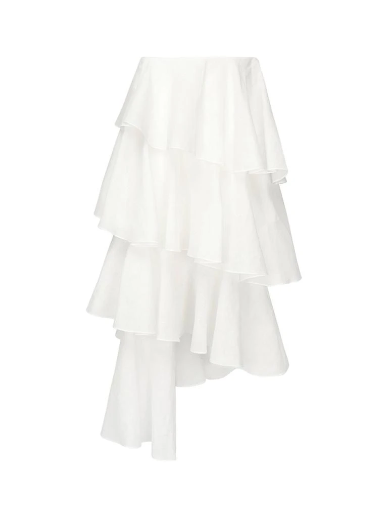 Alaïa Alaïa Asymmetrical Spiral Skirt 1