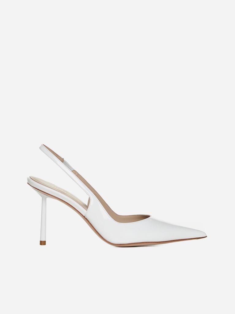 LE SILLA Bella patent leather slingback pumps