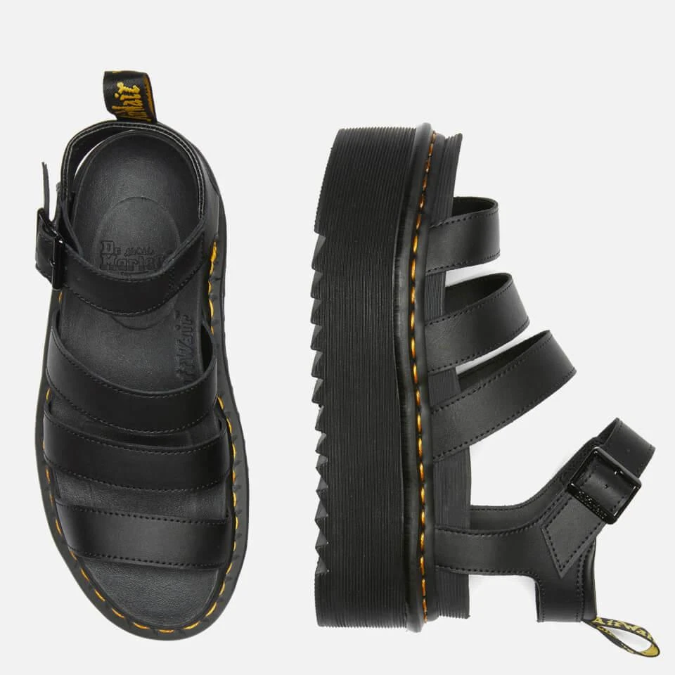 Dr. Martens DR. MARTENS WOMEN'S BLAIRE QUAD SANDALS - BLACK 3