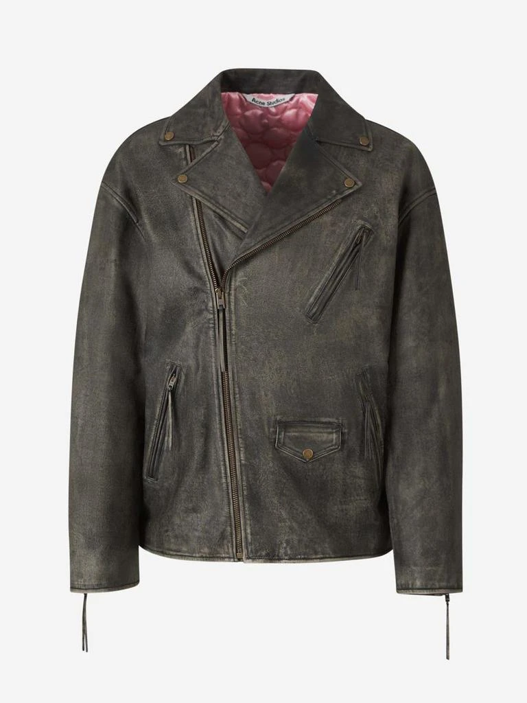 Acne Studios Acne Studios Oversize Leather Jacket 1
