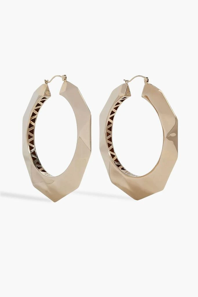 Valentino Gold-tone hoop earrings 1