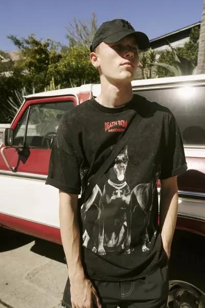 Urban Outfitters Death Row Records Doberman Graphic Tee 1