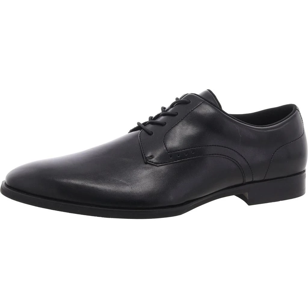 Alfani Jenkins Mens Faux Leather Pointed Toe Oxfords 2