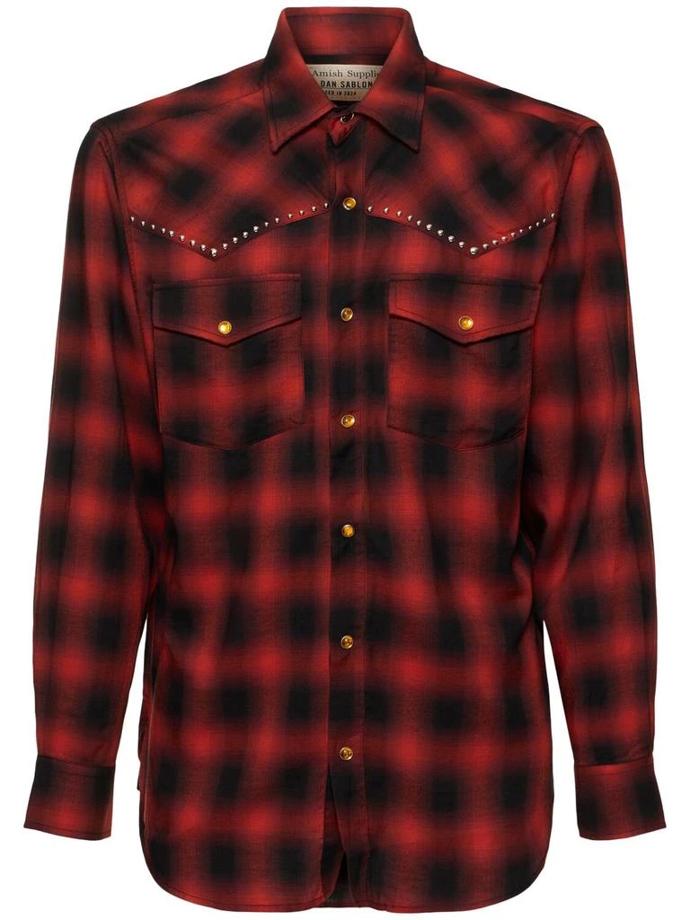 AMISH Dan Sablon Western Shirt 1