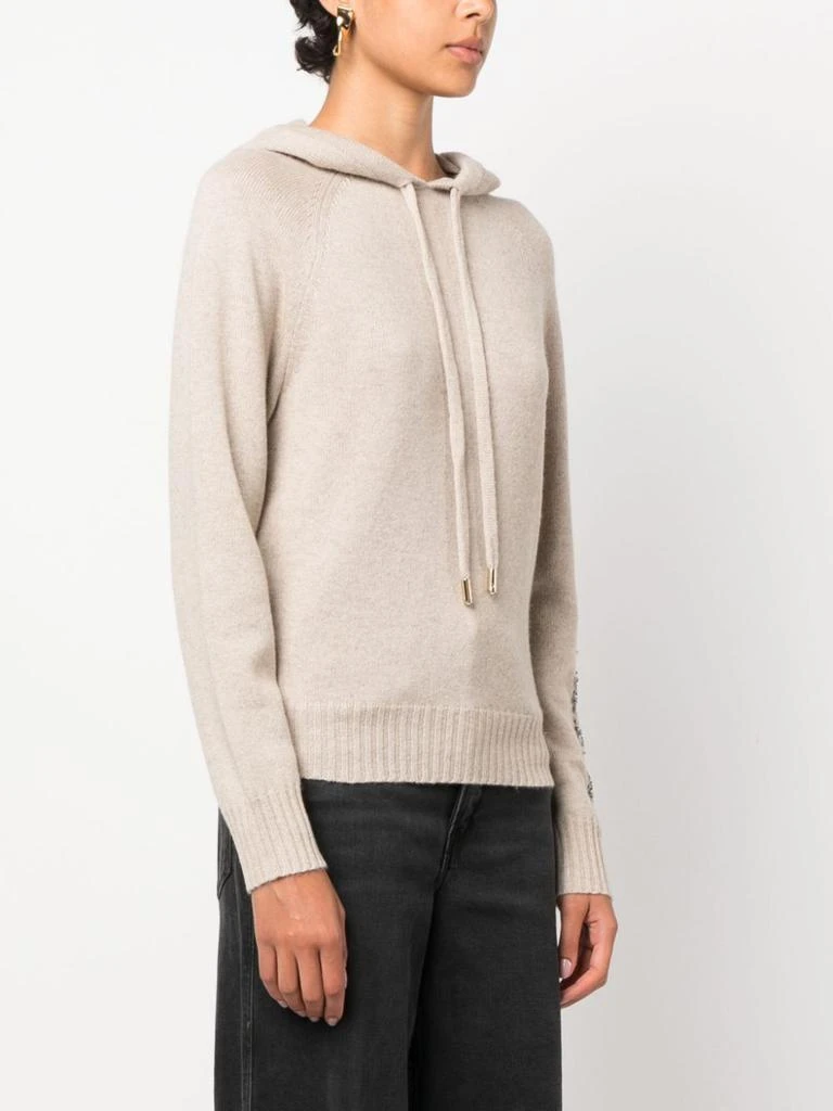 MAX MARA Ananas knit hoodie 5