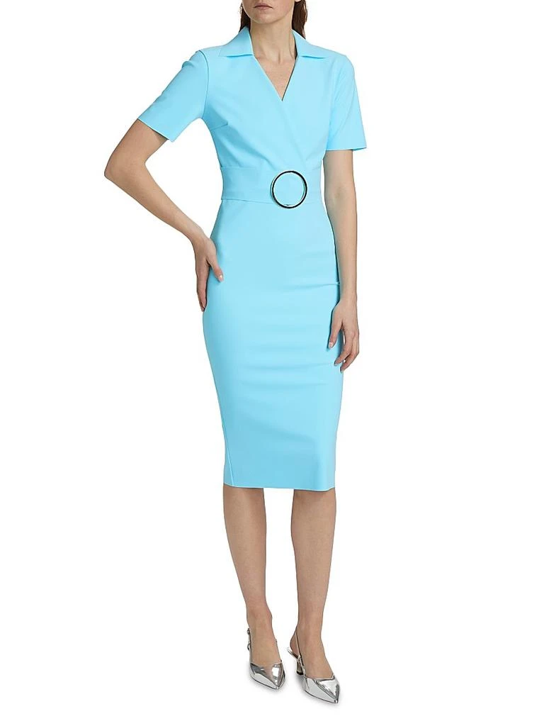 Chiara Boni Shihi Belted Cocktail Dress 3