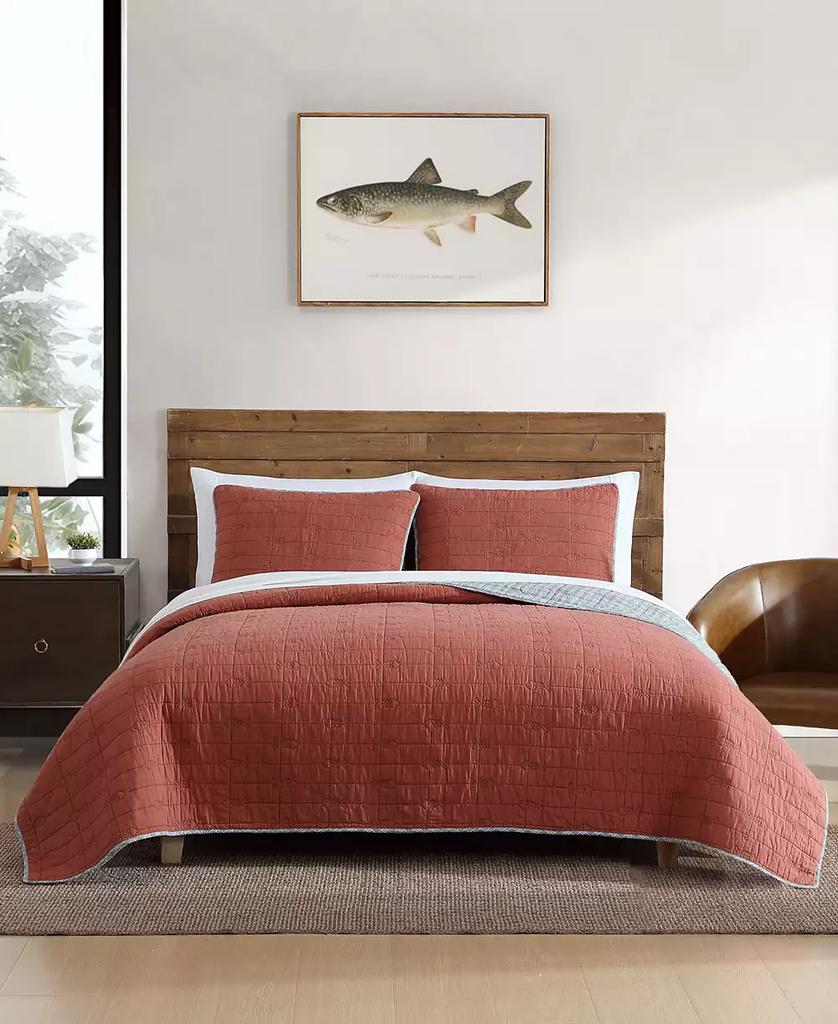 Eddie Bauer Troutdale Reversible 3 Piece Quilt Set