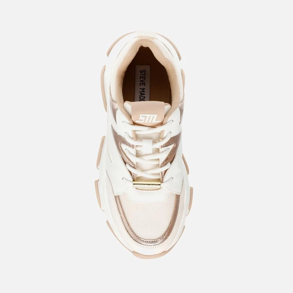 Steve Madden STEVE MADDEN WOMEN'S PROGRESSIVE FAUX LEATHER TRAINERS 3