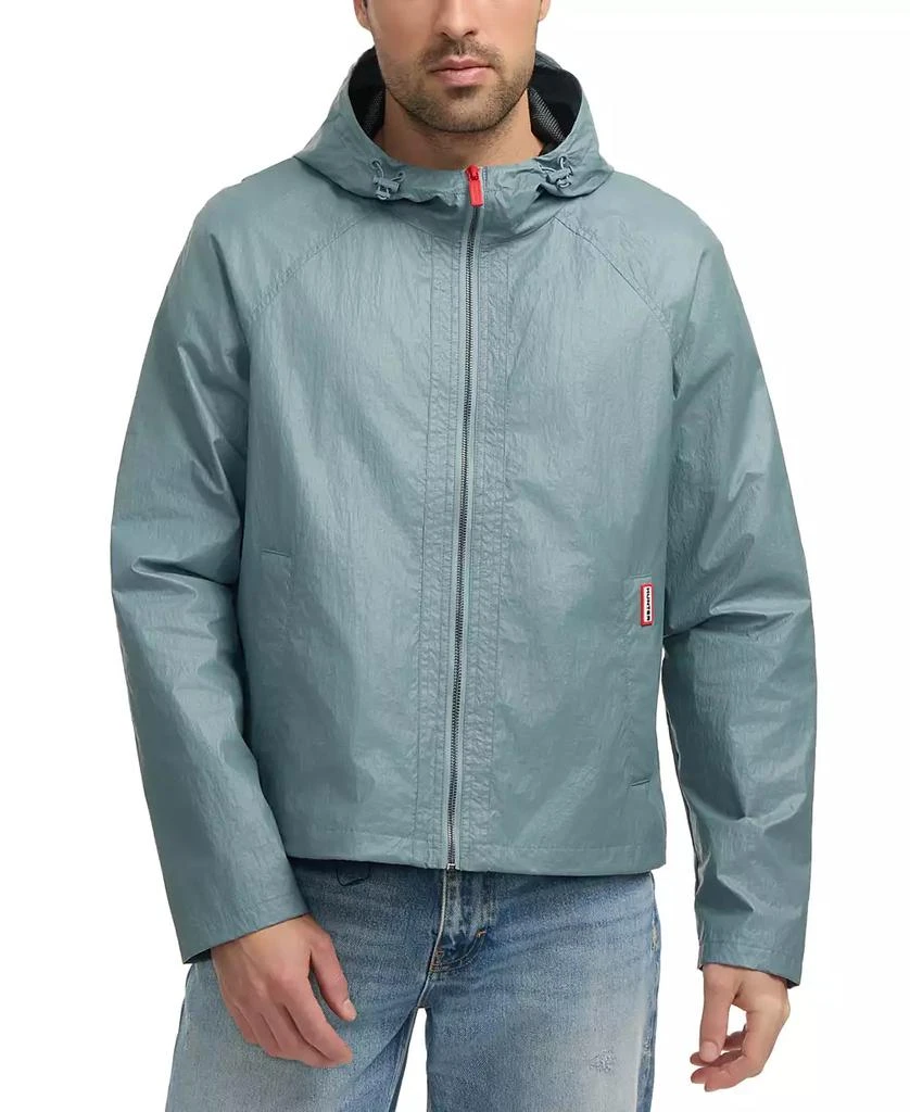 Hunter Men's Jay Crinkled Wax Jacket 1