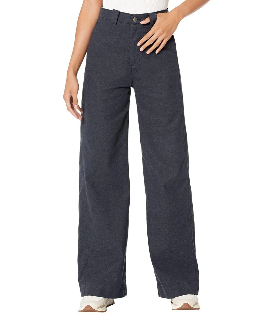 AG Jeans Deven High-Rise Ultra Wide Leg in Gunpowder 1