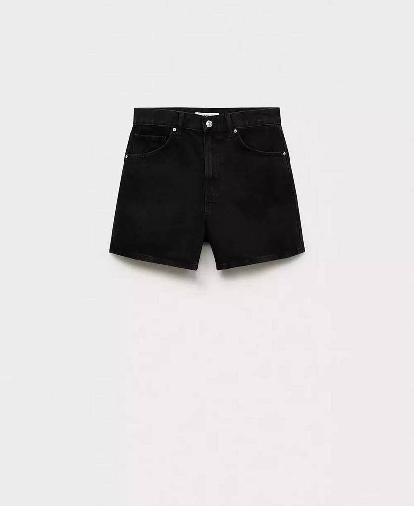 Mango Women's High-Rise Denim Shorts 3