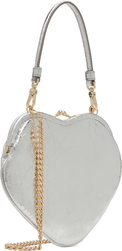 Vivienne Westwood Silver Belle Heart Frame Bag 3