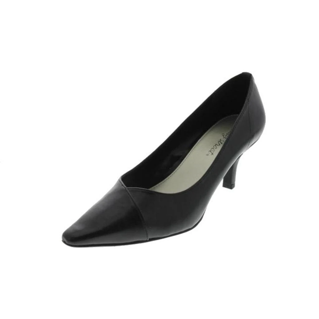 Easy Street Chiffon Womens Faux Leather Super Flex Pumps 3