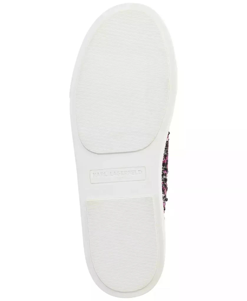 Karl Lagerfeld Paris Cate Pins Lace-Up Platform Sneakers 5