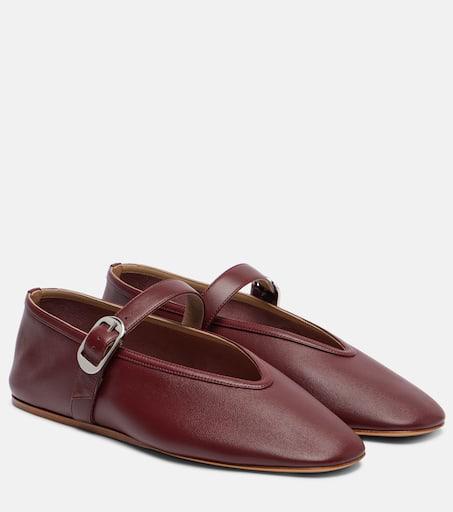 シューズ・サンダルその他 Le Monde Beryl Ballerina Stella in satin colour Chocolate Le Monde Béryl Ballerina Stella in satin colour Chocolate