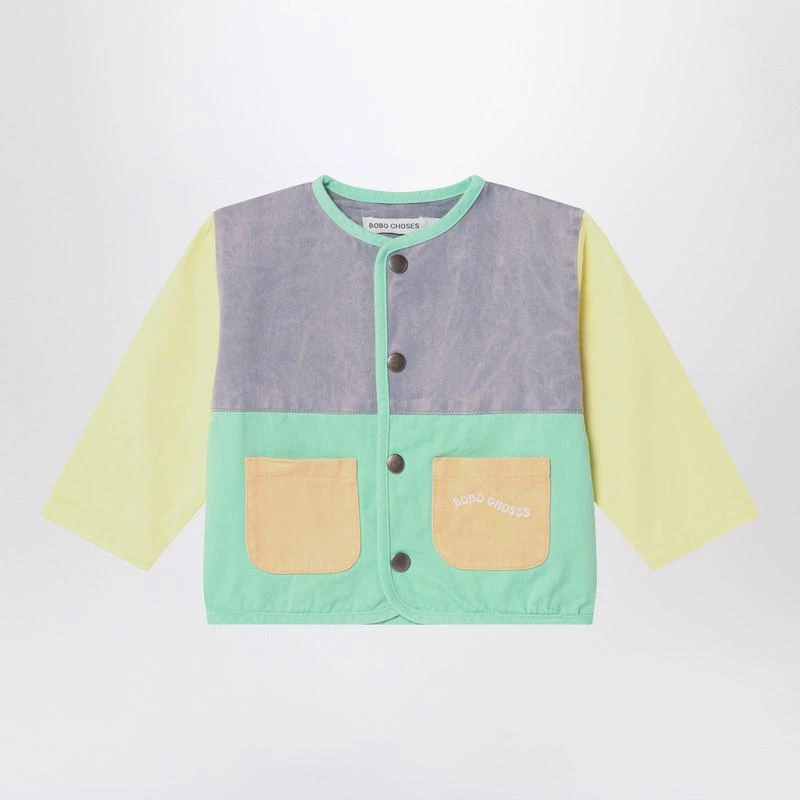 BOBO CHOSES Colour-block Jacket in Cotton 1