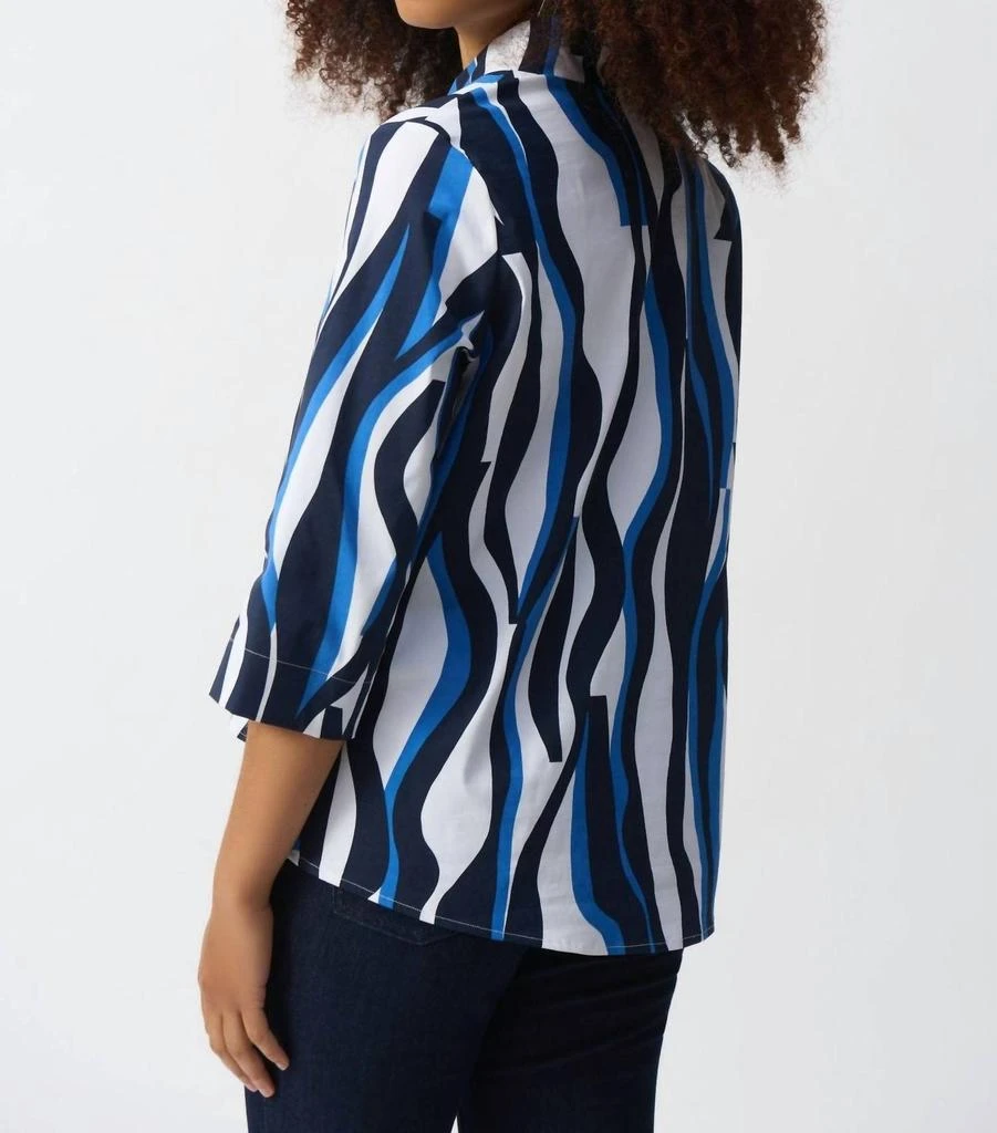 JOSEPH RIBKOFF Joseph Ribkoff - Abstract Print Trapeze Top 2