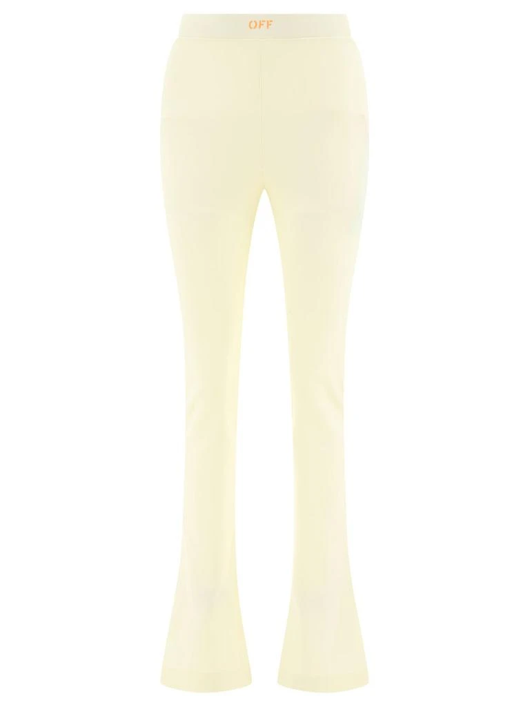 Off-White Off-White Sleek Logo Printed High Waist Leggings 1