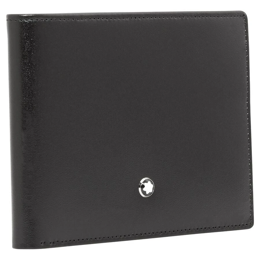 MontBlanc Montblanc Meisterstuck Leather 6cc Wallet In Black 3