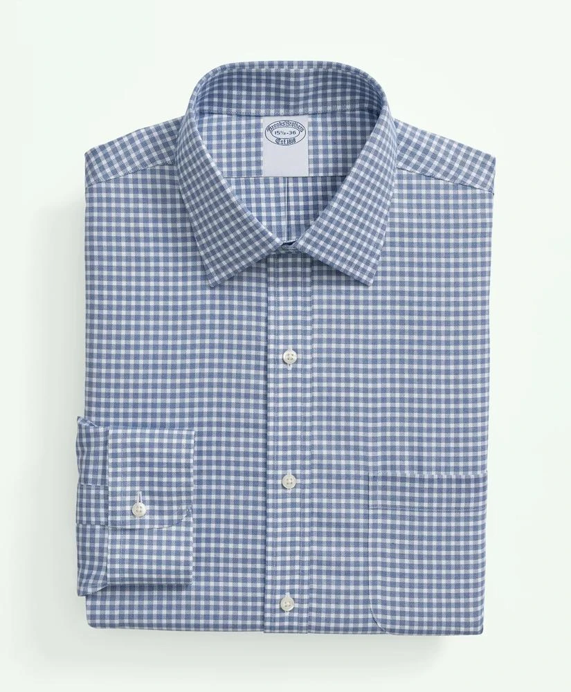 Brooks Brothers Brooks Brothers Explorer Collection Non-Iron Twill Ainsley Collar, Gingham Dress Shirt 3