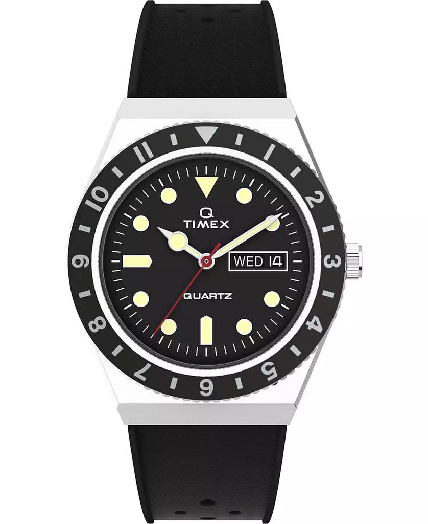 Timex Men's Q Diver Black Synthetic Watch 38mm