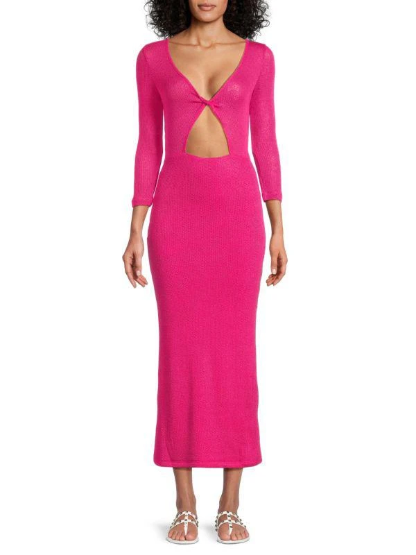 ViX by Paula Hermanny Anna Knit Cover Up Dress 1