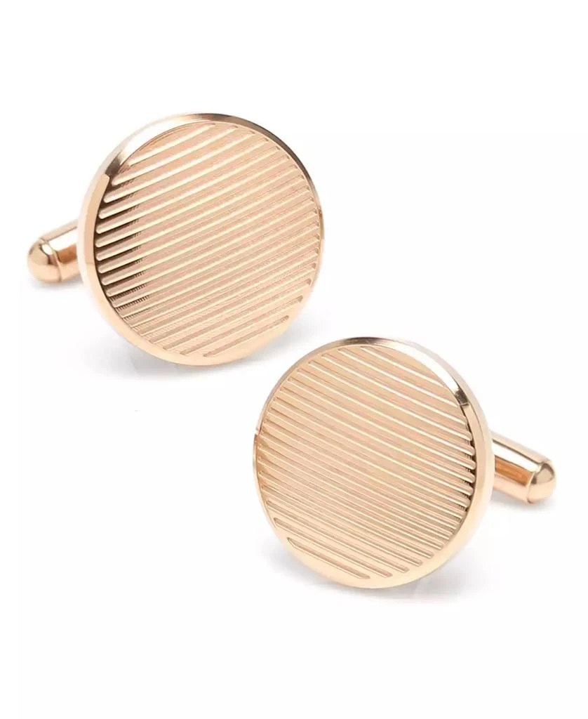 Ox and Bull Trading Co. Ox Bull & Trading Co Rose Line Cufflinks 1
