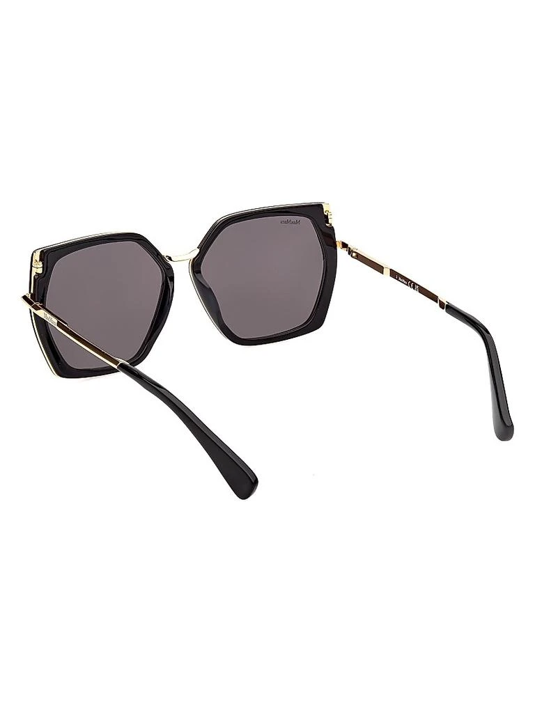 Max Mara Miller 56MM Geometric Sunglasses - Accessories  display picture 1