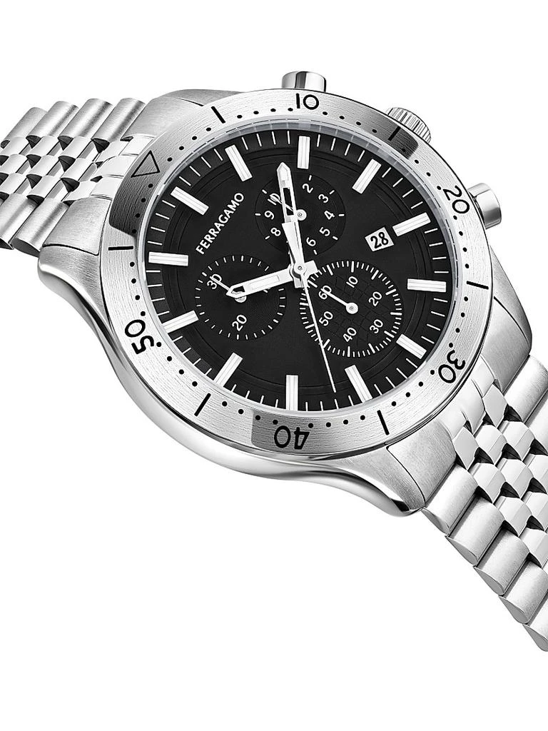 Salvatore Ferragamo Ferragamo Classic Stainless Steel Watch/43MM 4