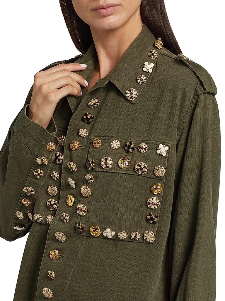 Libertine Button Luxe Military Jacket 6