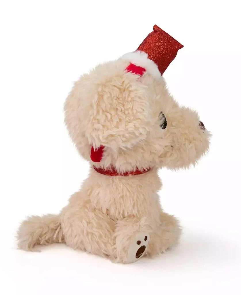 Geoffrey
s Toy Box 10" Golden Retriever with Christmas Hat Plush Toy, Created for Macy
s 6