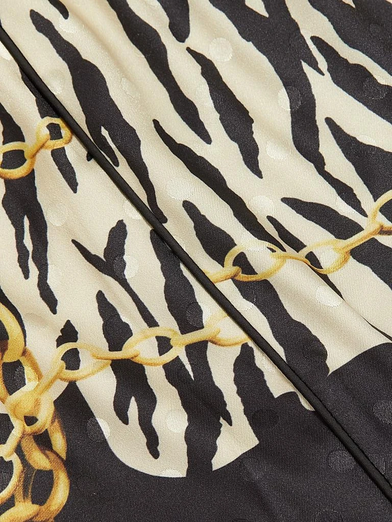 Ronny Kobo Dora Animal-Chain-Print Pants 7