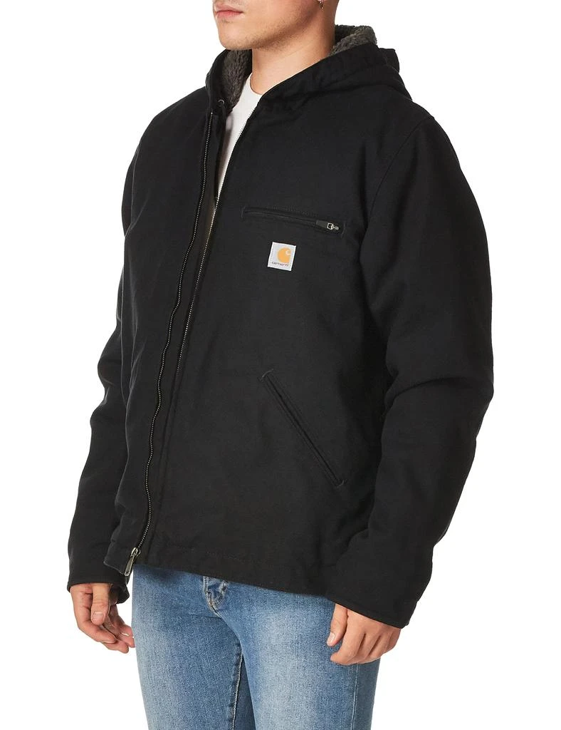 Carhartt Carhartt Men's Relaxed Fit Washed Duck Sherpa-Lined Jacket 3
