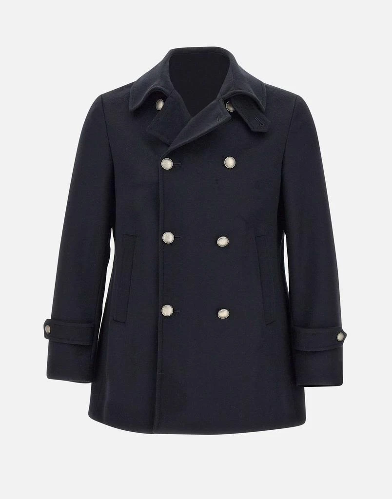 BARBA Wool and cashmere coat 1