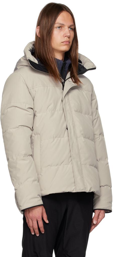 Canada Goose Beige MacMillan Down Jacket