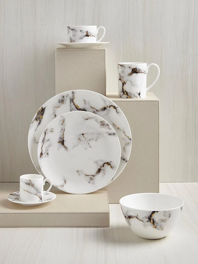 Prouna Marble Venice Fog Deep Platter 2