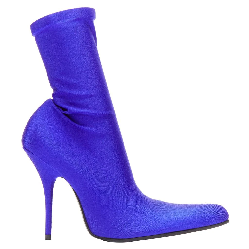 Balenciaga Demna lycra high heeled sock boots Kim Kardashian 1