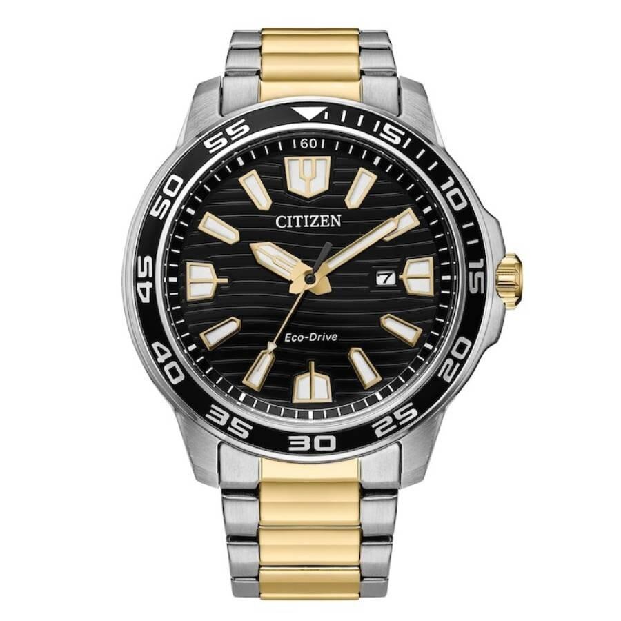 Citizen Eco-Drive Black Dial Men's Watch AW1706-52E