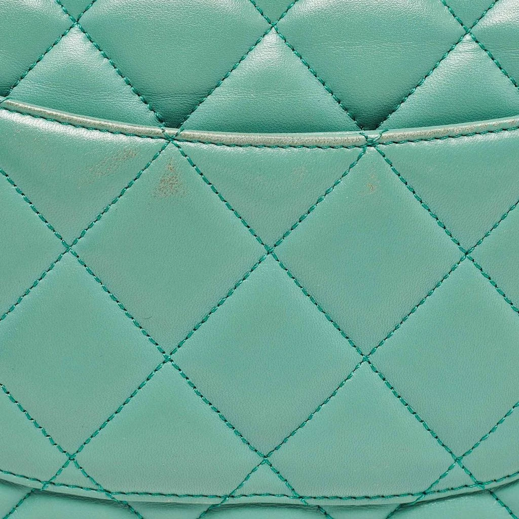 Chanel Chanel Aqua Green Quilted Leather Small Trendy CC Flap Bag 11