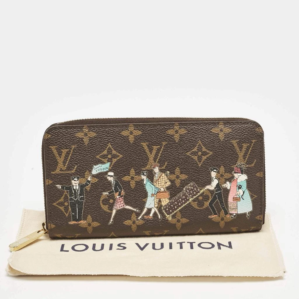 Louis Vuitton Louis Vuitton Monogram Canvas Illustre Zippy Wallet 7