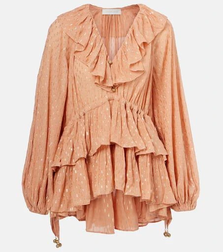 Zimmermann Rhiannon ruffled blouse 1