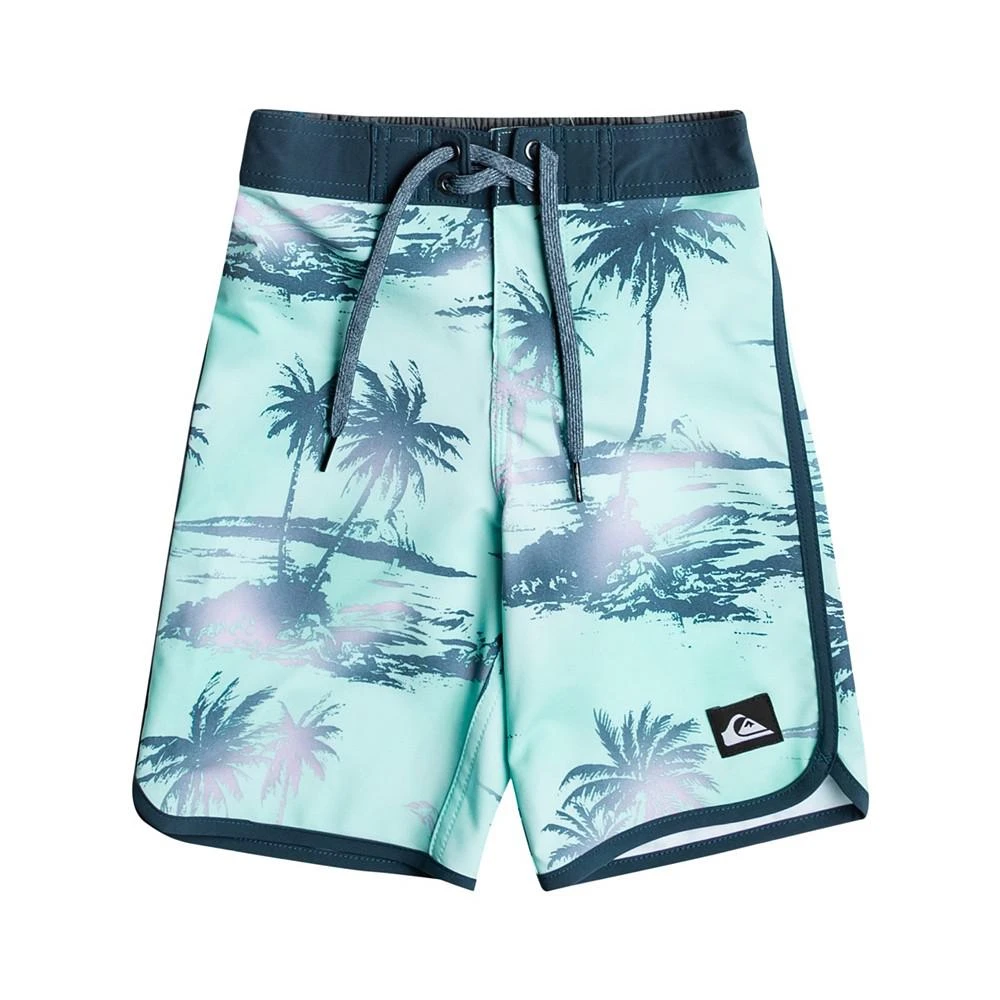 Quiksilver Toddler Boys Youth Surfsilk Scallop 14" Board Shorts 1