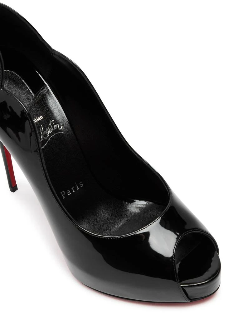 Christian Louboutin Hot Chick 120 patent leather pumps 4