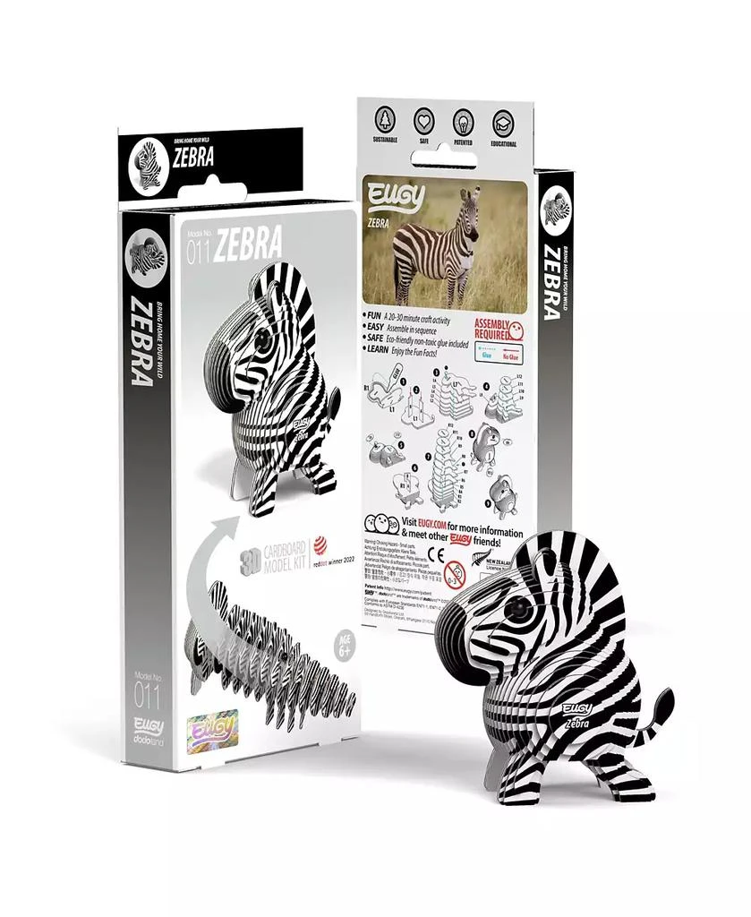 Eugy Zebra 3D Puzzle