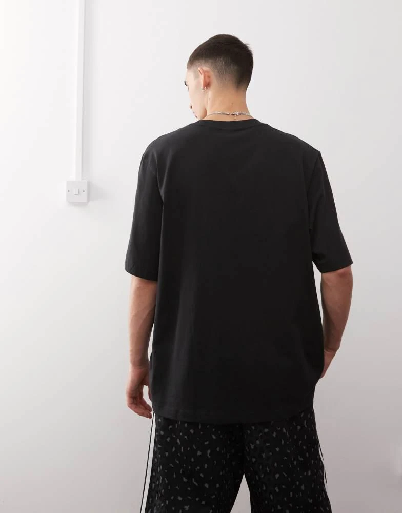 Adidas adidas Originals oversized t-shirt in black 4